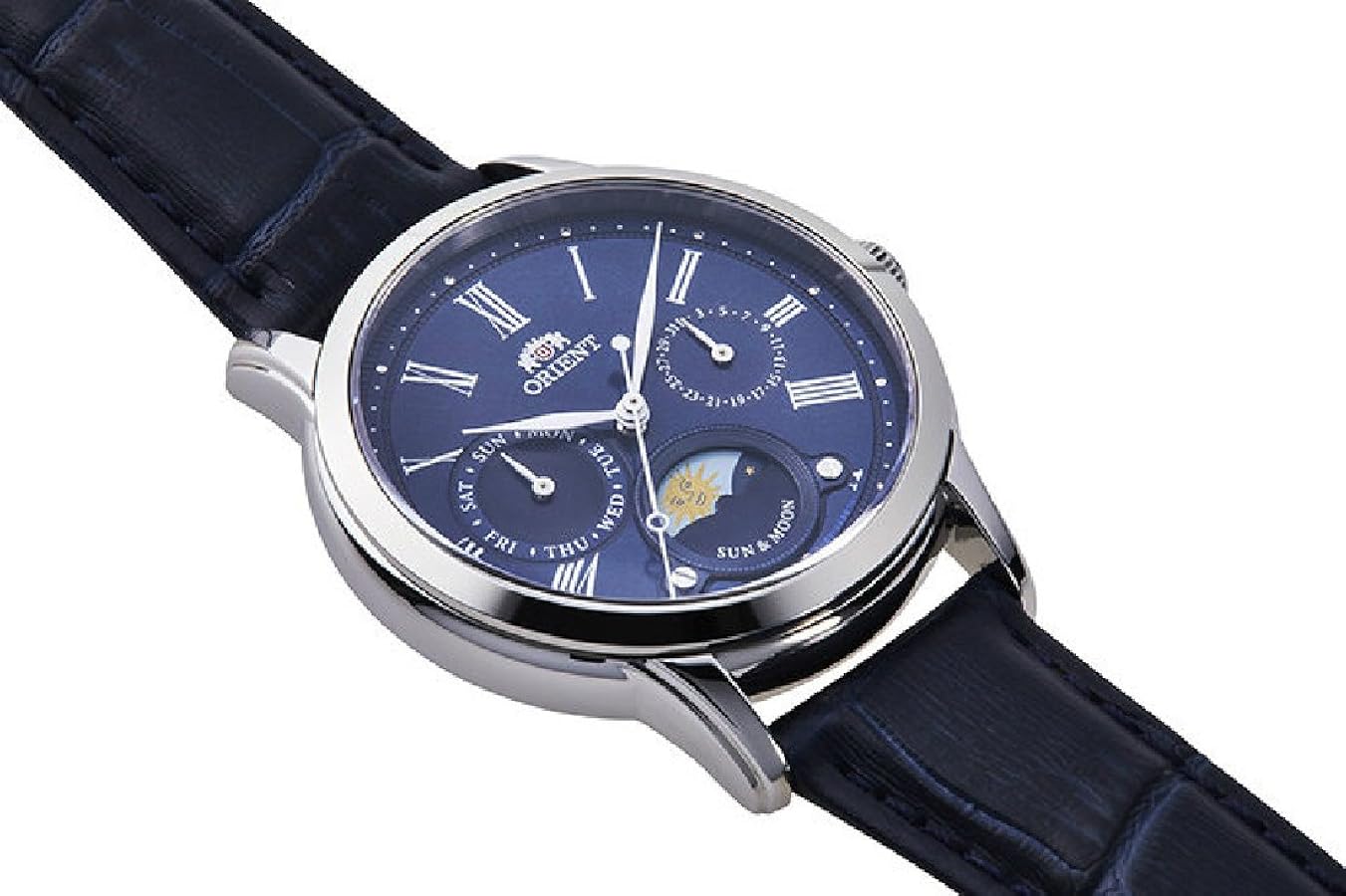 Orient Sun and Moon Blue Dial Ladies Watch RA-KA0004L10B